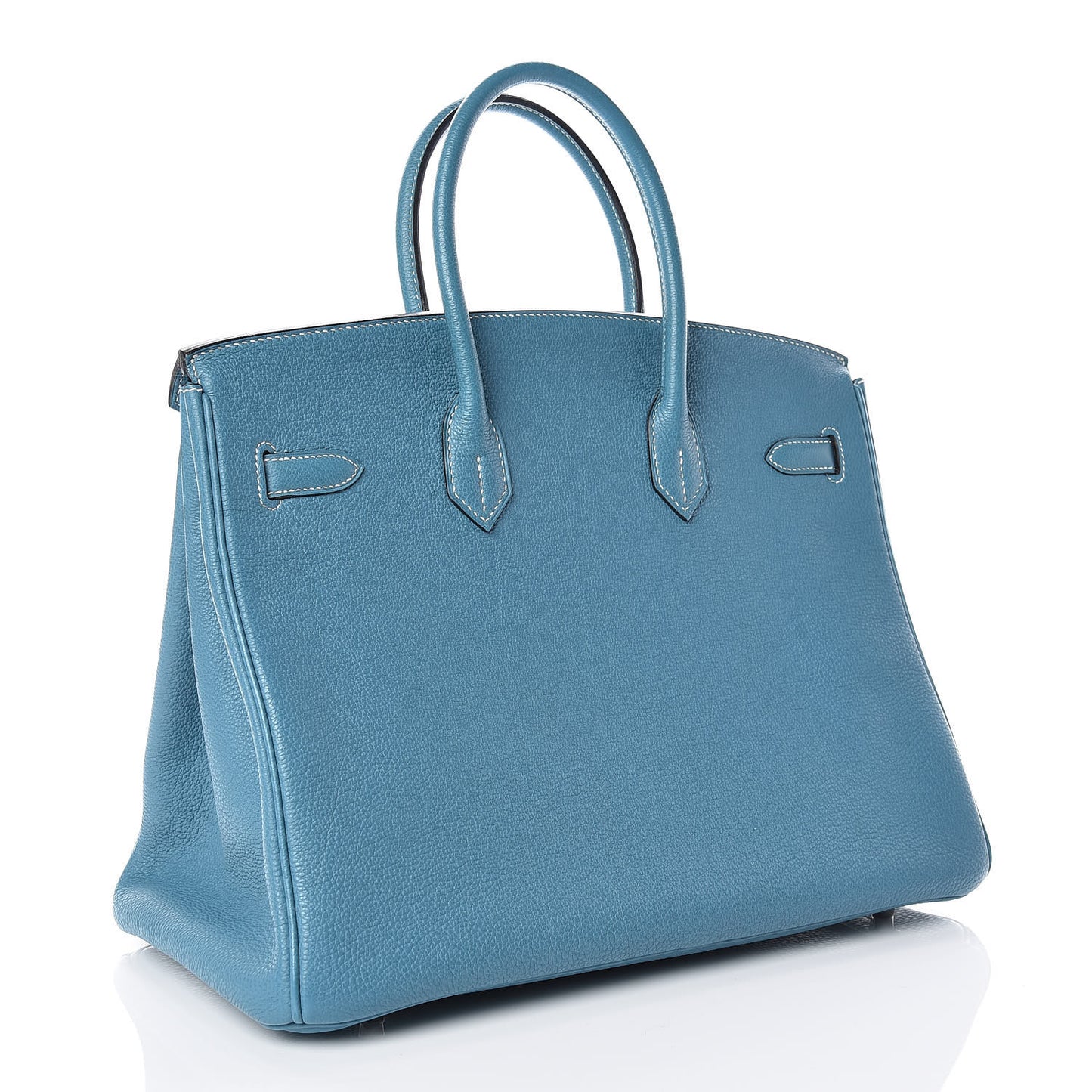 Togo Birkin 35 Blue Jean