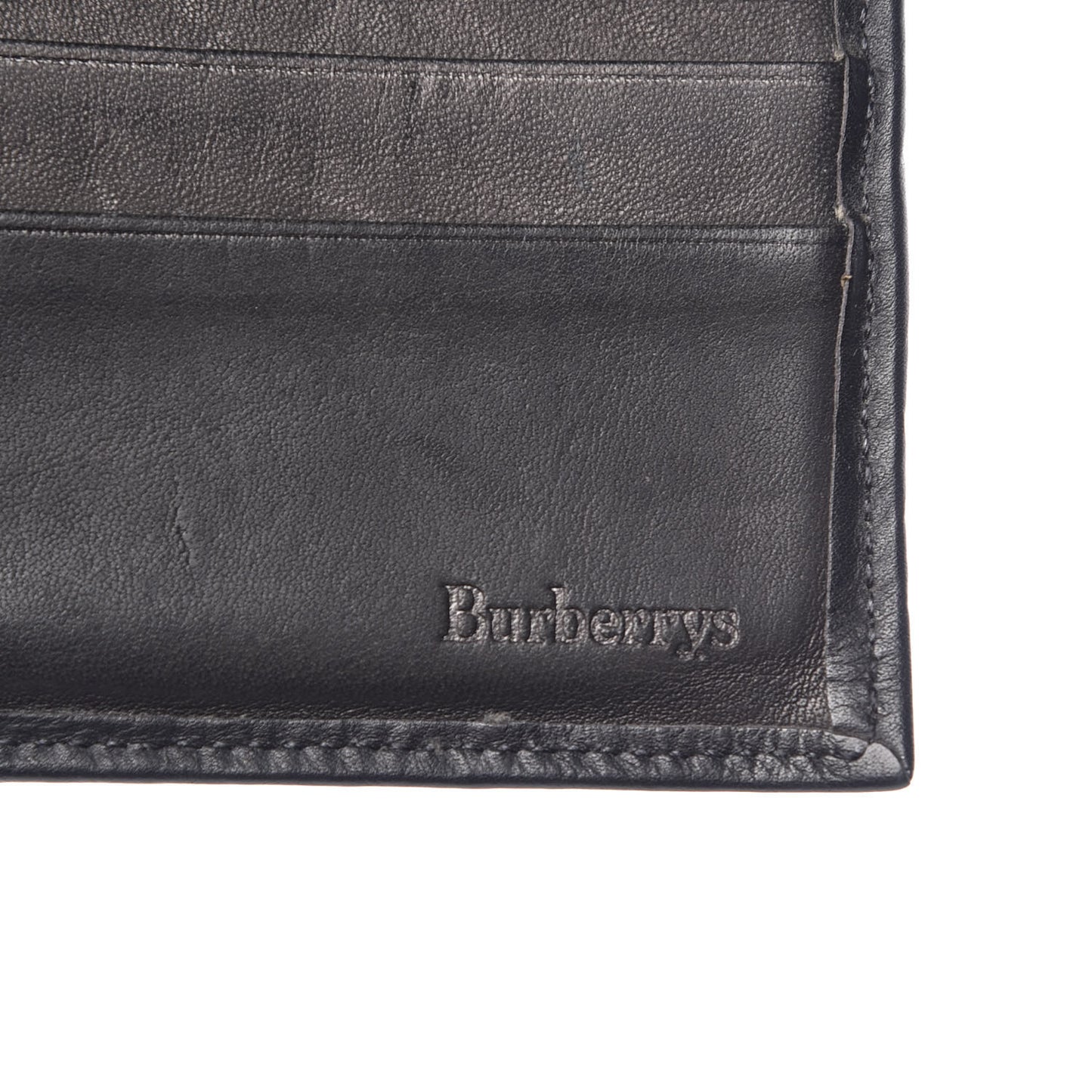 Calfskin Bi-Fold Wallet Black