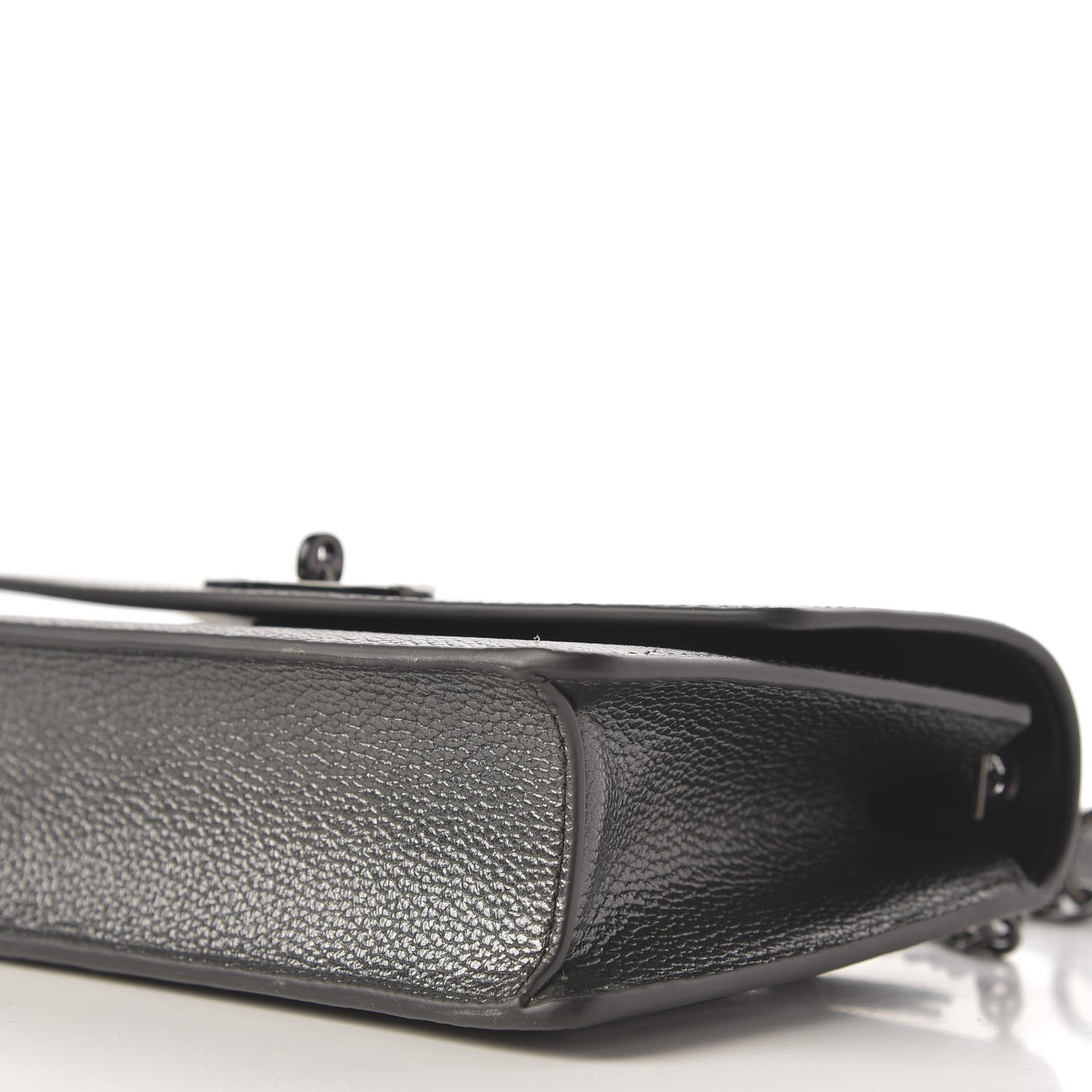 Mulberry Metallic Grain Calfskin Small Darley Gunmetal 7 of 8