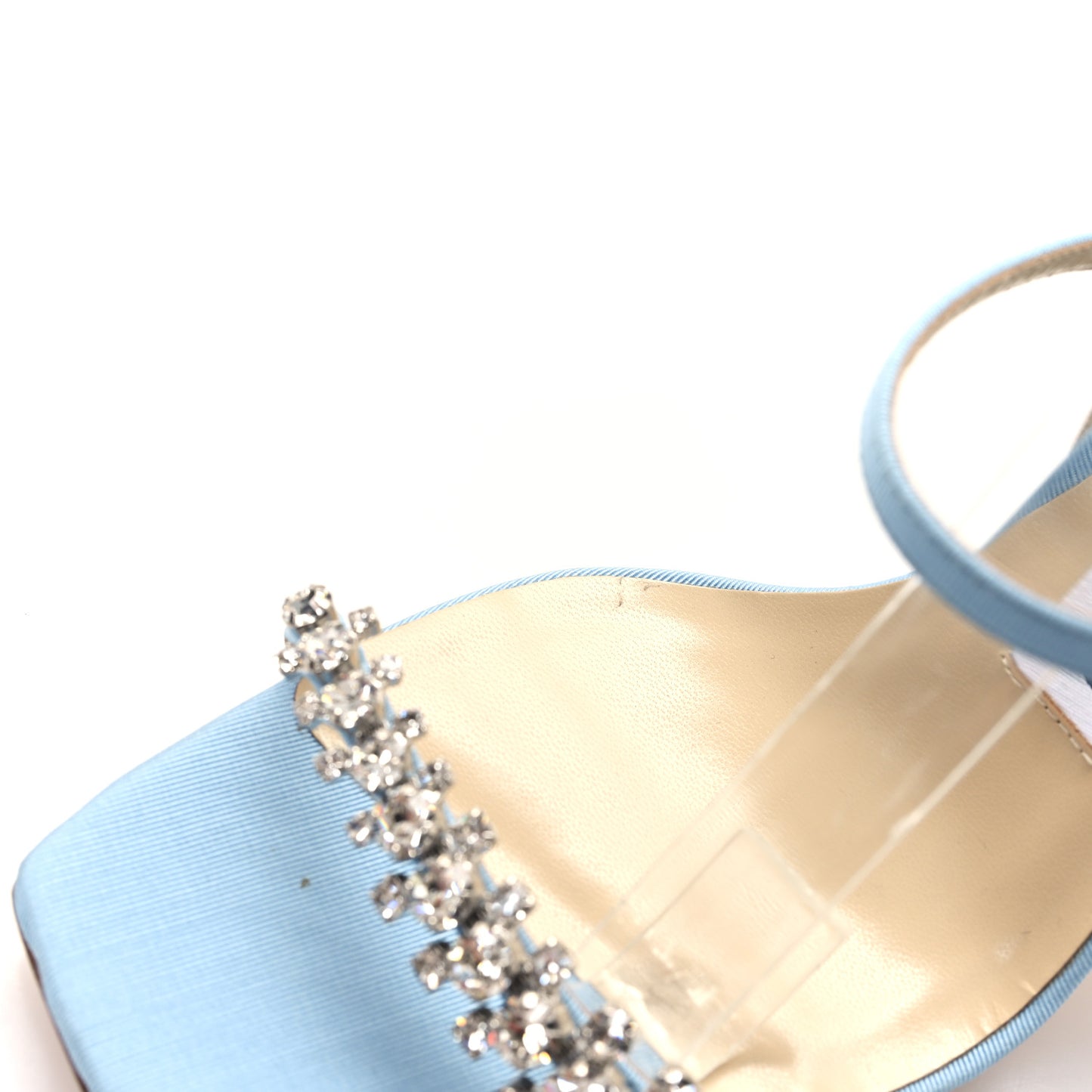 Satin Meira 85 Pumps 36 Dove Blue