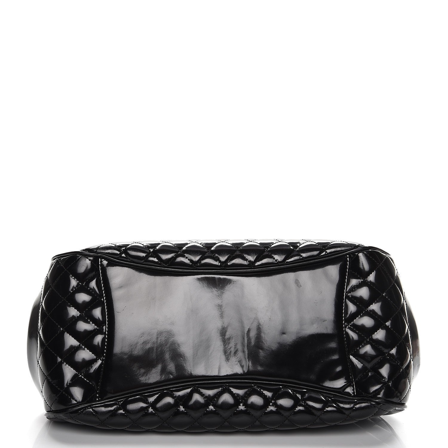 Chanel Glazed Calfskin Quilted Small Mademoiselle Frame Bag Black 12 of 12