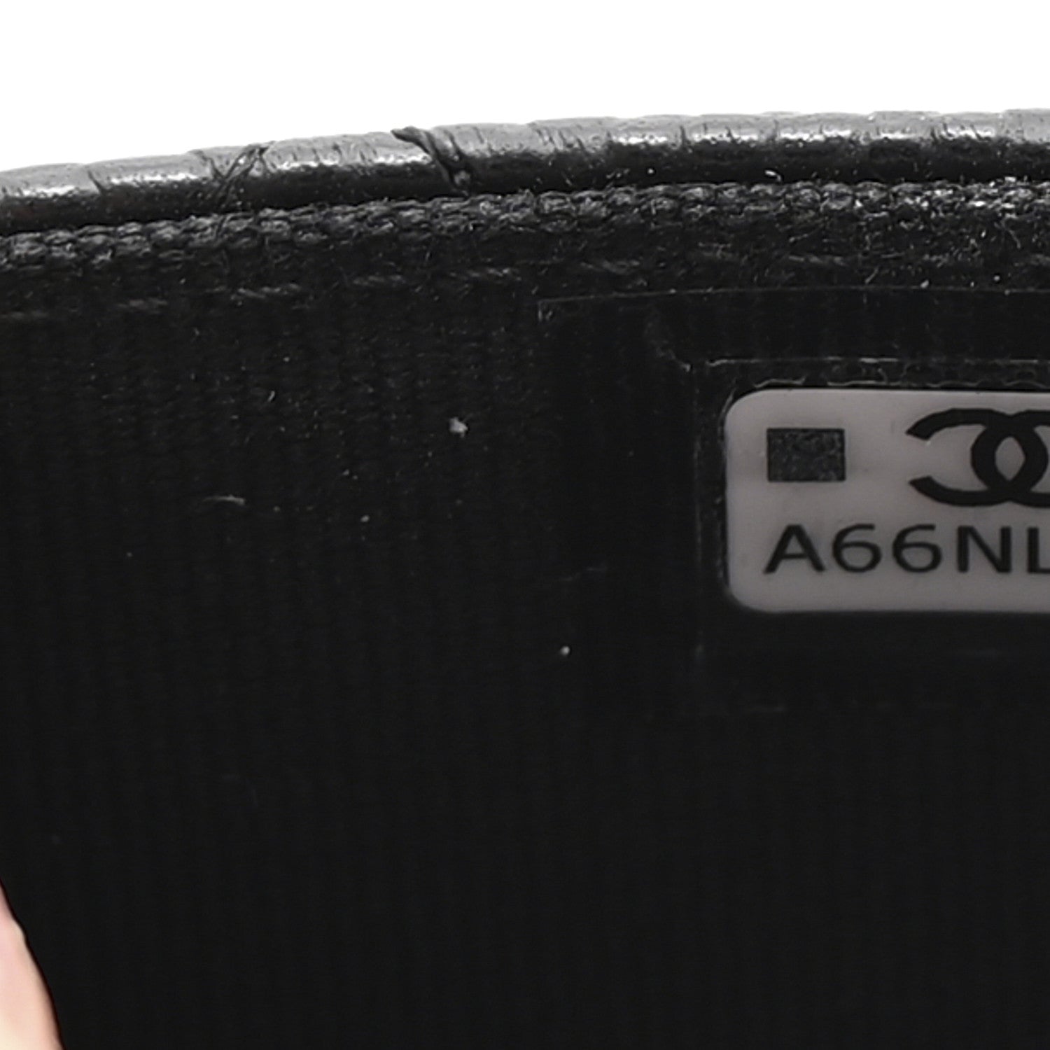 Chanel Caviar Quilted Flap Card Holder Wallet Black 8 of 8