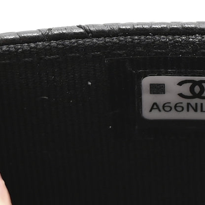 Chanel Caviar Quilted Flap Card Holder Wallet Black 8 of 8