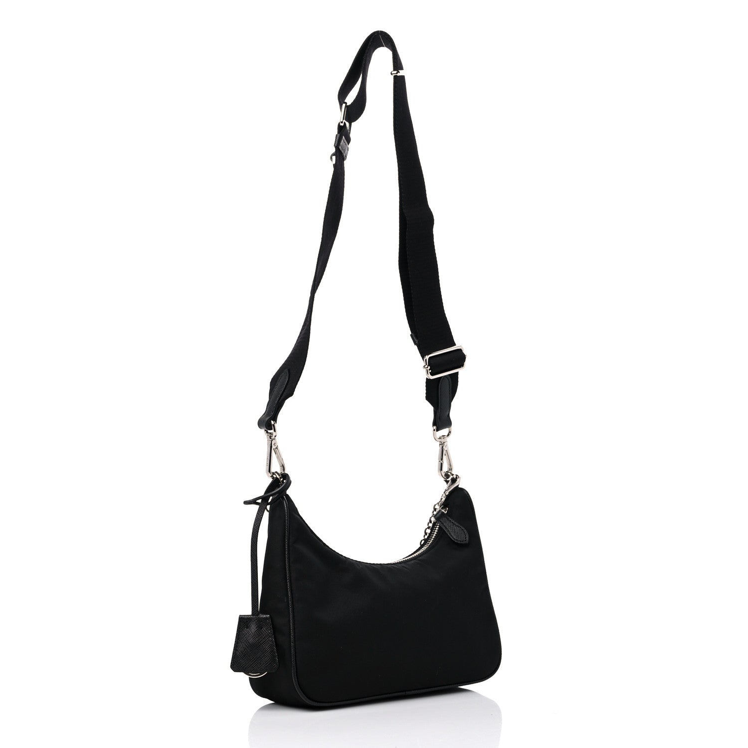 Prada Nylon Re-Edition 2005 Shoulder Bag Black 3 of 10