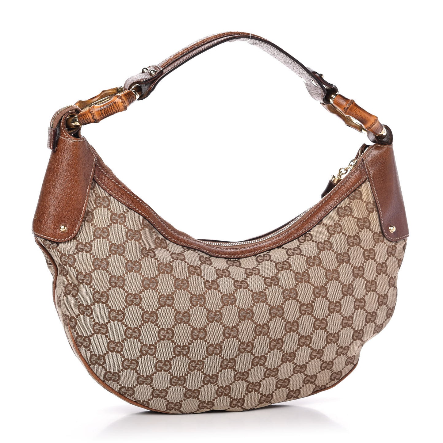 Monogram Bamboo Ring Hobo Brown