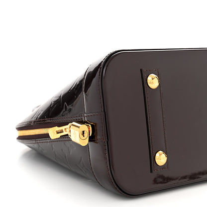 Louis Vuitton Vernis Alma PM Amarante 8 of 11