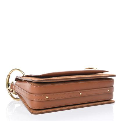 Chloe Calfskin Suede Small Roy Bag Caramel 5 of 10
