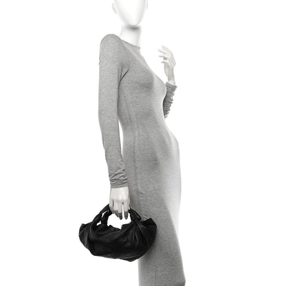 The Row Polished Saddle Calfskin Small Ascot Bag Black 2 of 9