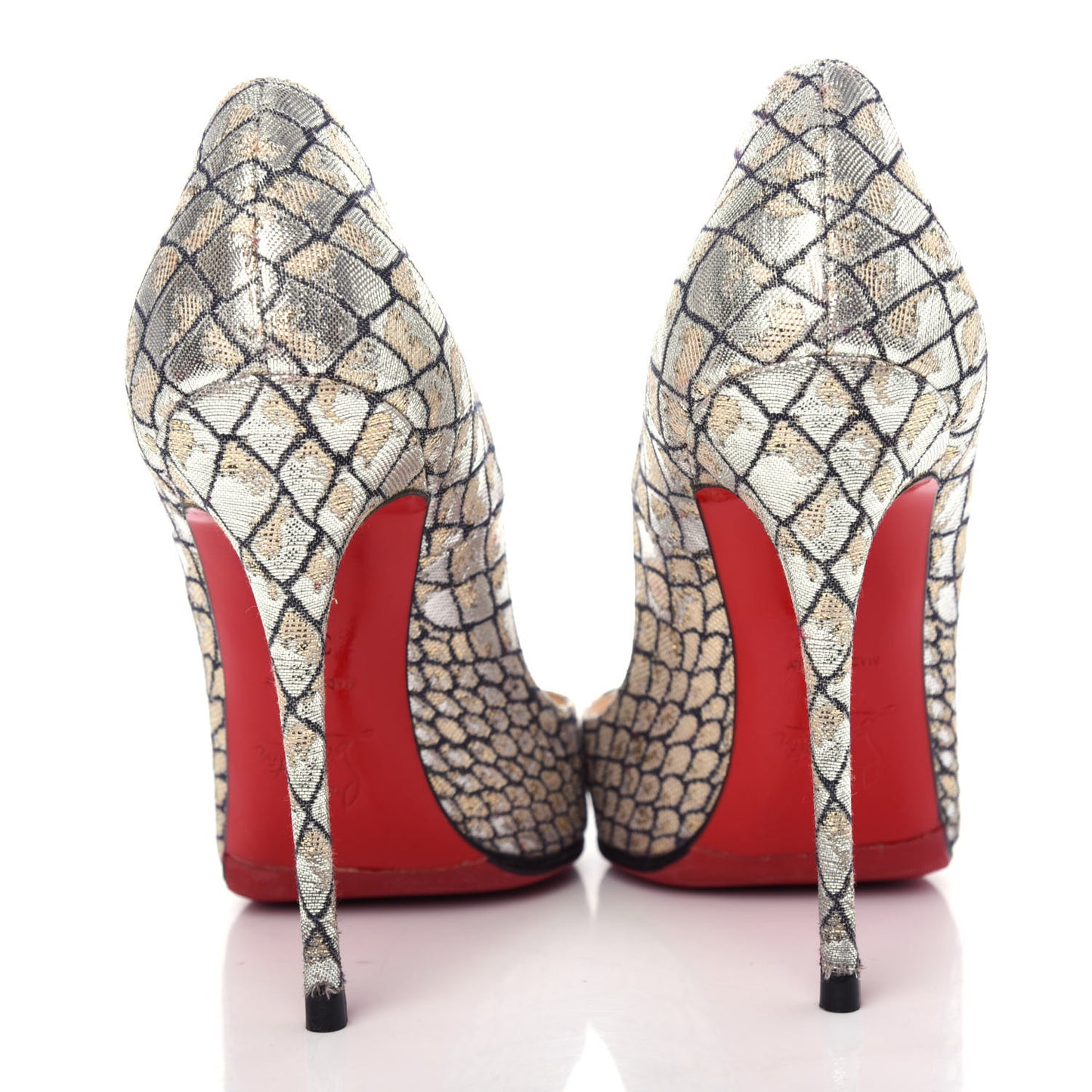 Lurex KAA Decollete 554 120 Pumps 37.5 Silver