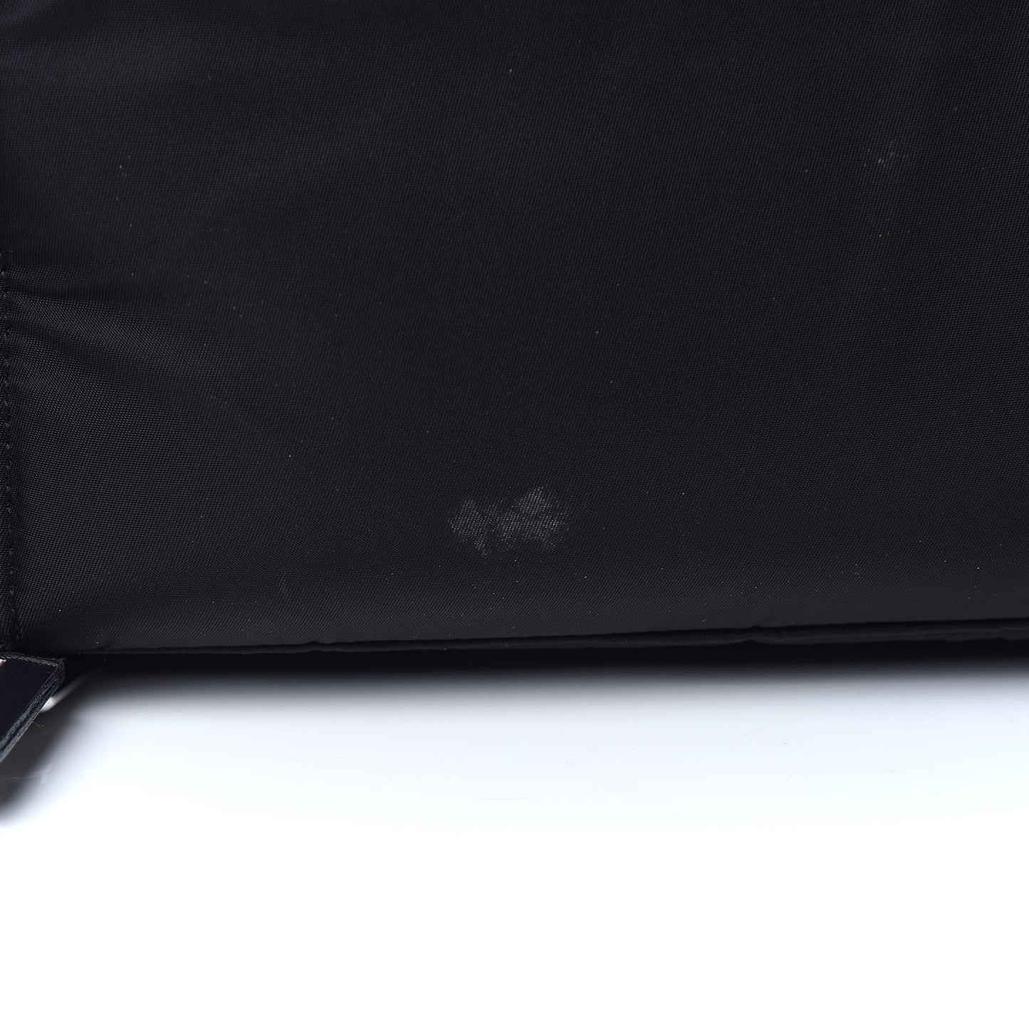 Nylon Logo Patches Backpack Black