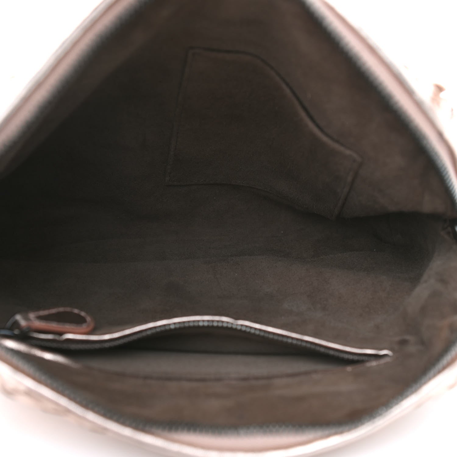 Bottega Veneta Metallic Grosgrain Intrecciato Nodini Crossbody Messenger Copper 5 of 9