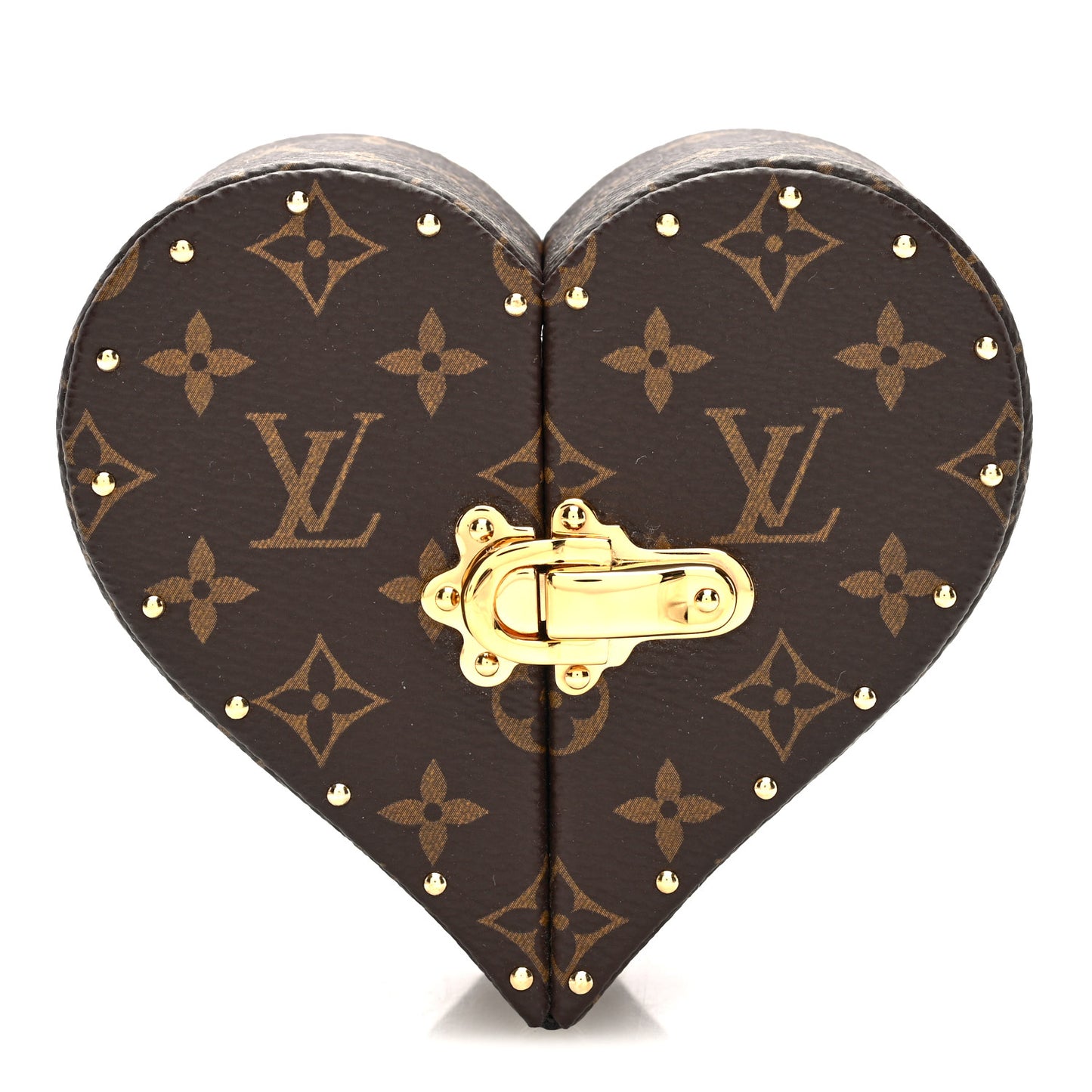 Monogram Heart Ecrin Coeur Jewelry Case