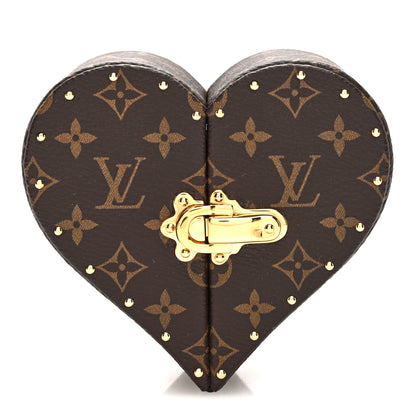 Louis Vuitton Monogram Heart Ecrin Coeur Jewelry Case 1 of 6