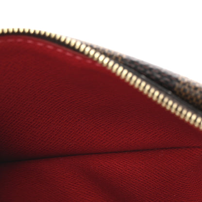Louis Vuitton Damier Ebene Recto Verso Card Holder Red 5 of 7