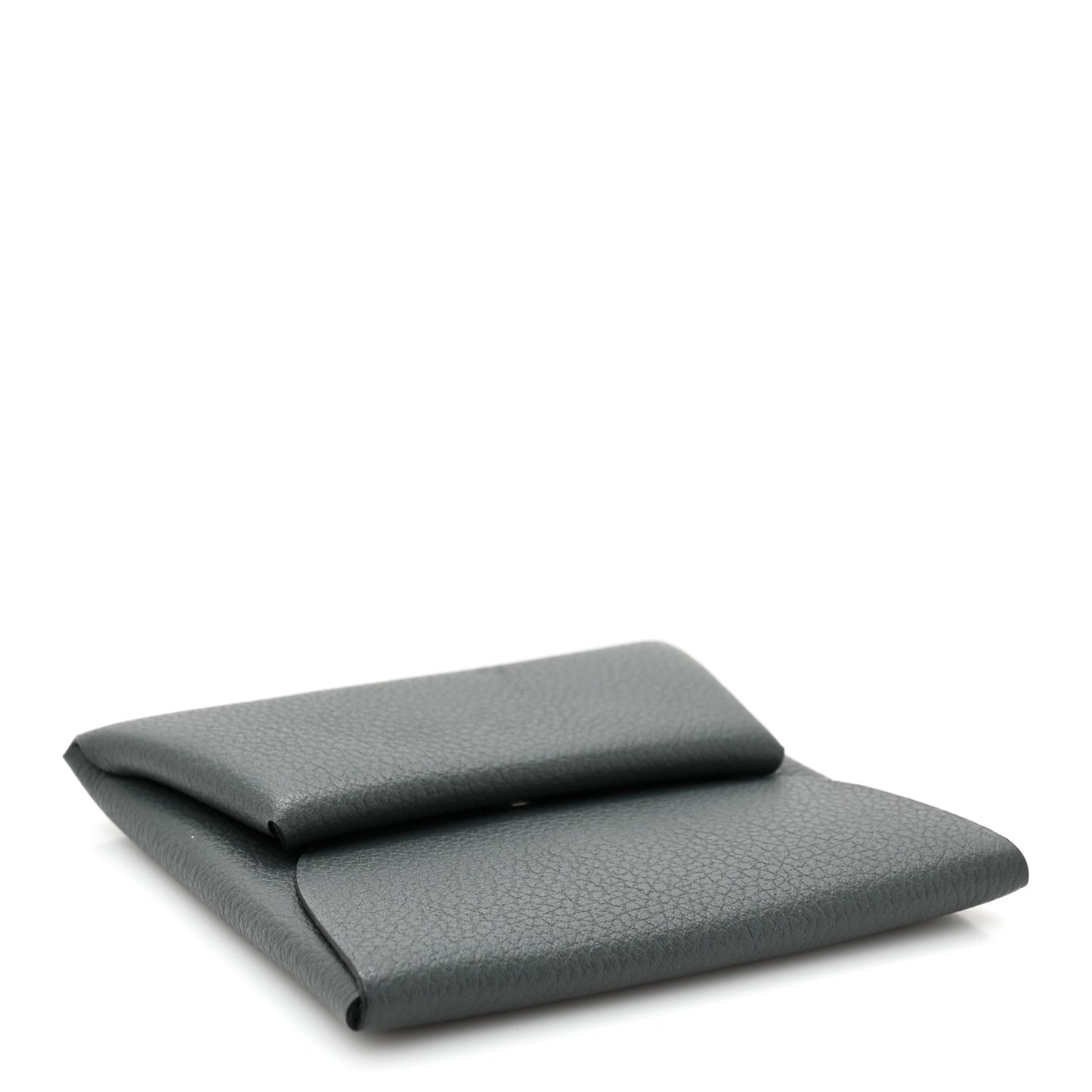Evercolor Verso Bastia Coin Purse Vert Amande Gris Meyer