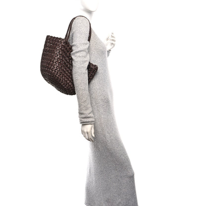The Row Raffia Estelle Two Bag Espresso 2 of 10