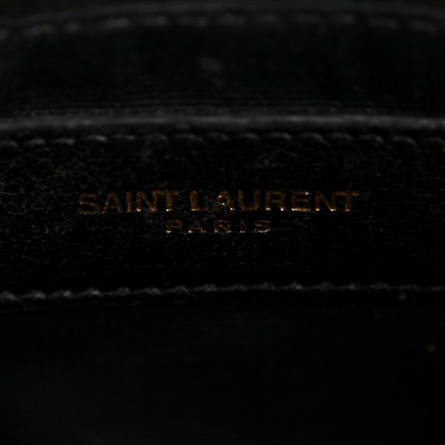 Saint Laurent Grain de Poudre Calfskin Y Quilted Monogram Medium Loulou Chain Satchel Black 6 of 14