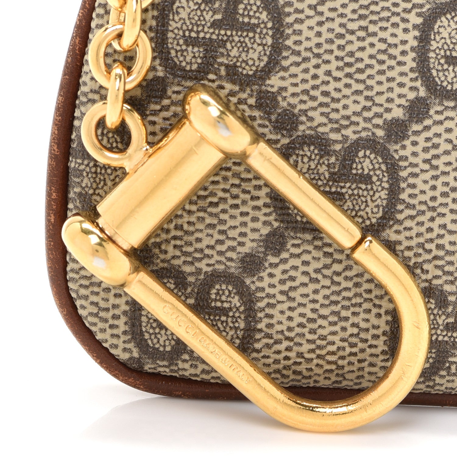 Gucci GG Supreme Monogram Key Case Brown 8 of 9