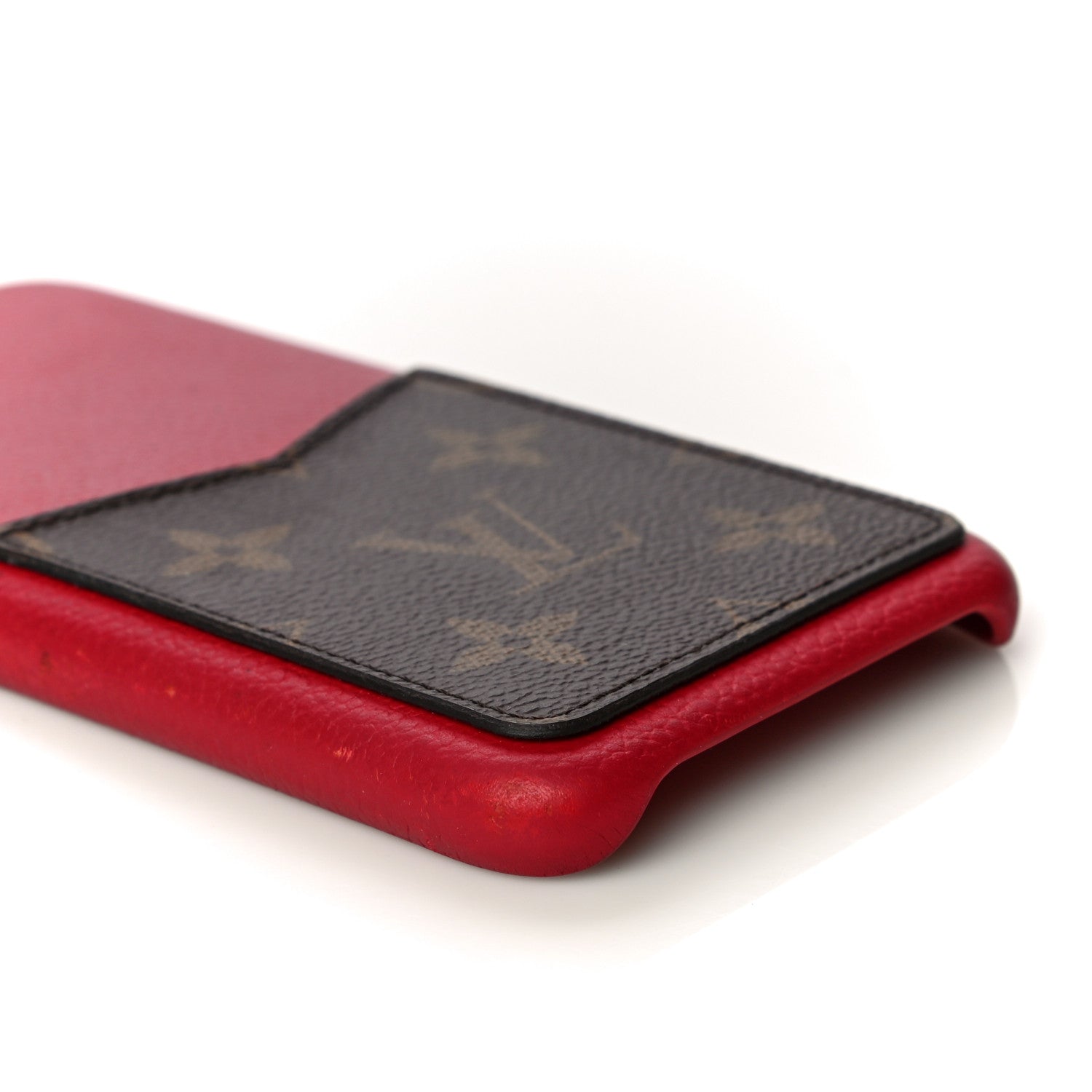 Louis Vuitton Calfskin Monogram iPhone 11 Pro Max Bumper Scarlet 10 of 15