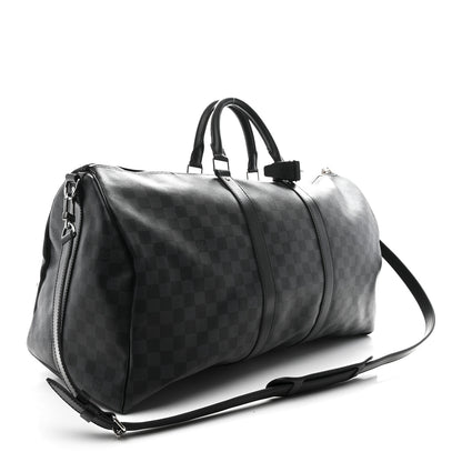 Louis Vuitton Damier Graphite Keepall Bandouliere 55 2 of 10
