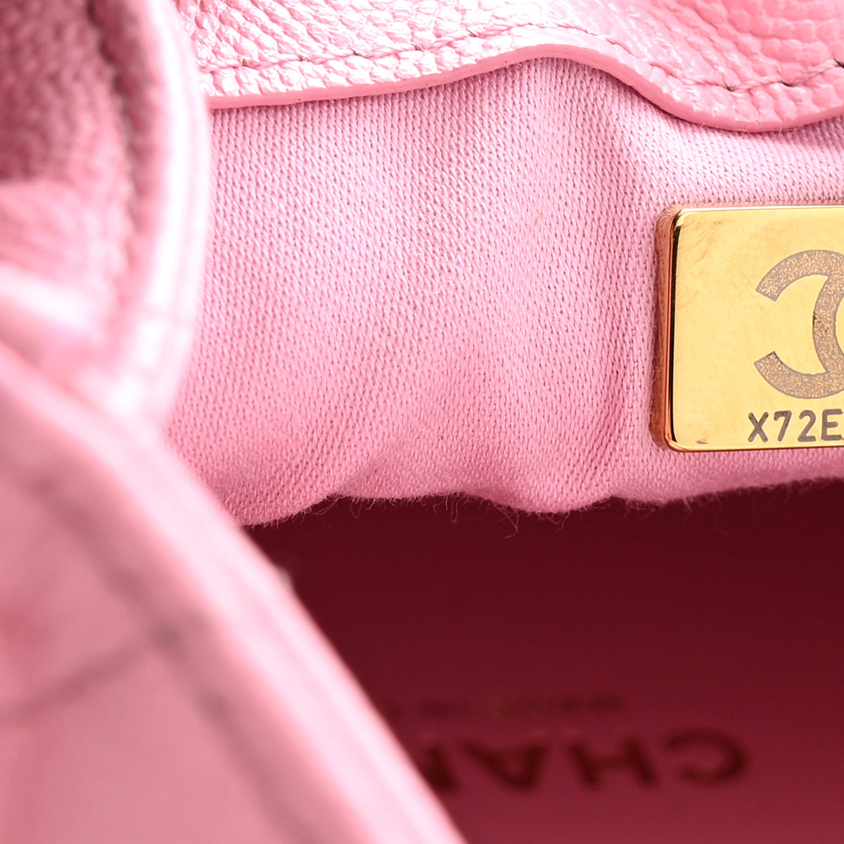 Caviar Quilted Mini Chanel 25 Handbag Pink
