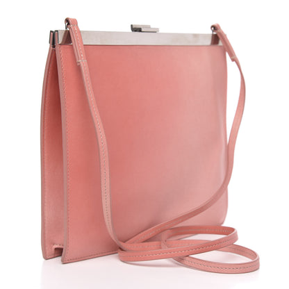 Celine Smooth Calfskin Mini Clasp Bag Pink 3 of 10