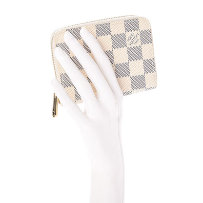 Louis Vuitton Damier Azur Zippy Coin Purse 2 of 7