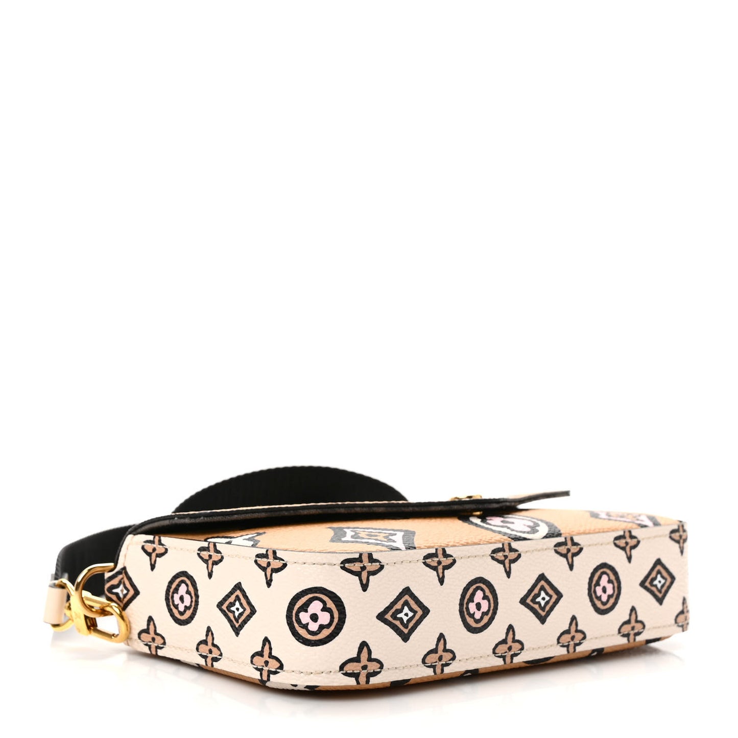 Monogram Wild At Heart Felicie Strap & Go Arizona Creme