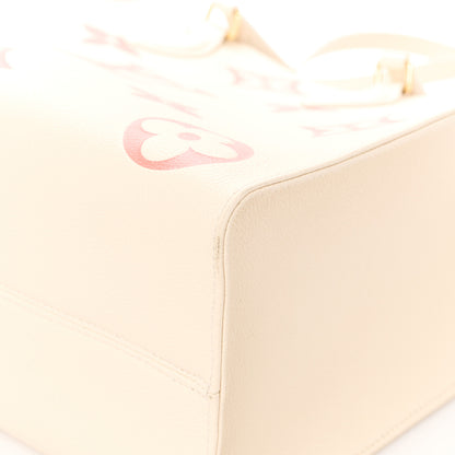 Louis Vuitton Empreinte Monogram Giant Onthego MM Creme Rose Trianon 11 of 11