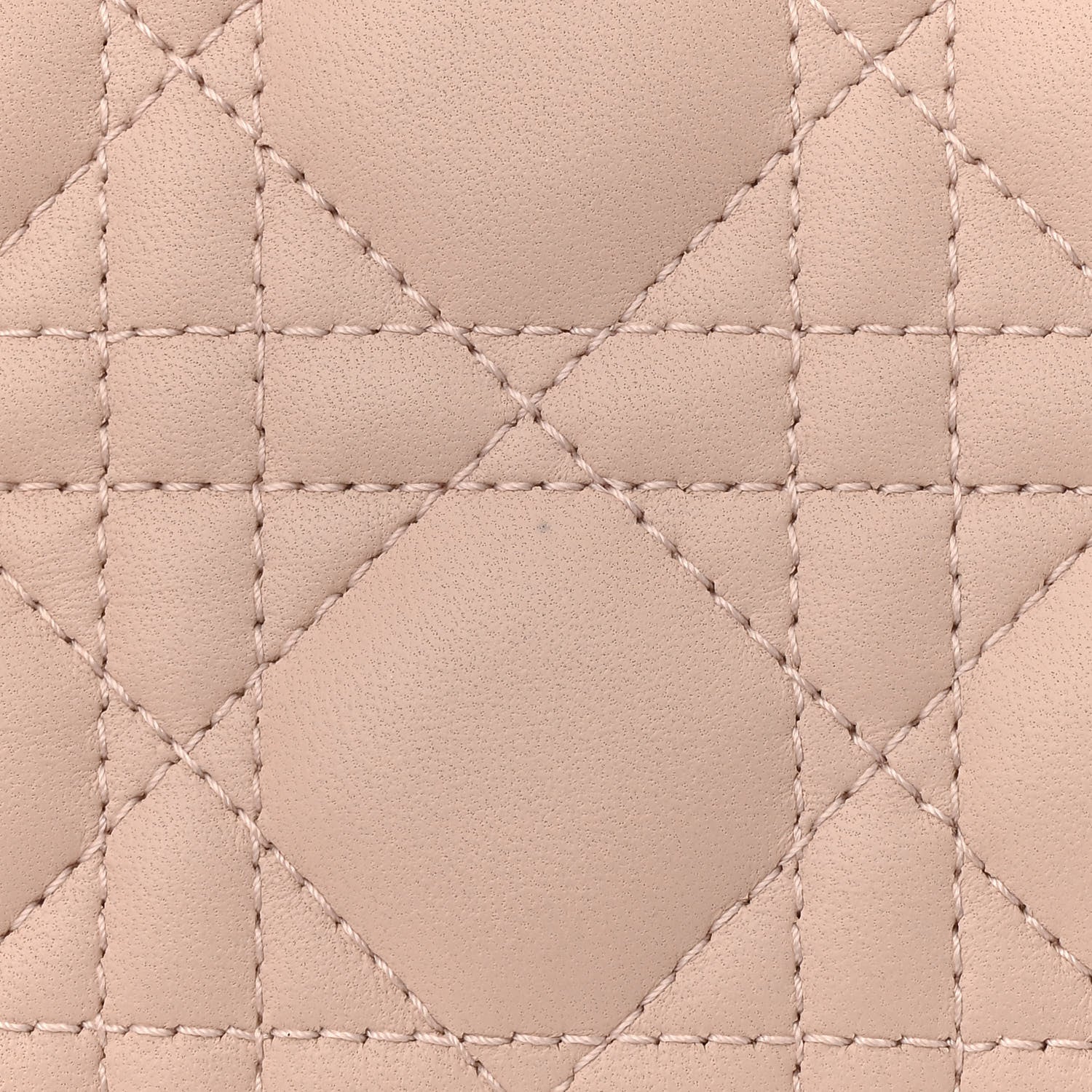 Christian Dior Lambskin Cannage Medium Lady Dior Light Pink 17 of 20