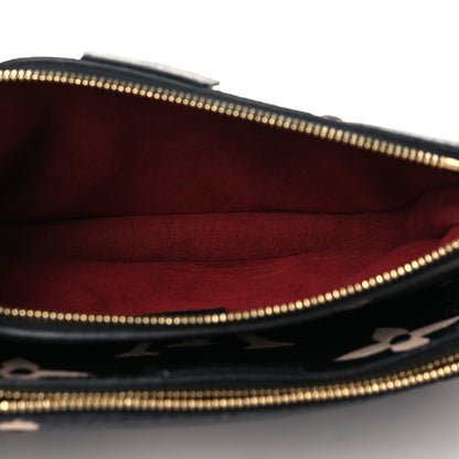 Louis Vuitton Empreinte Monogram Giant Multi Pochette Accessories Black Beige 4 of 9