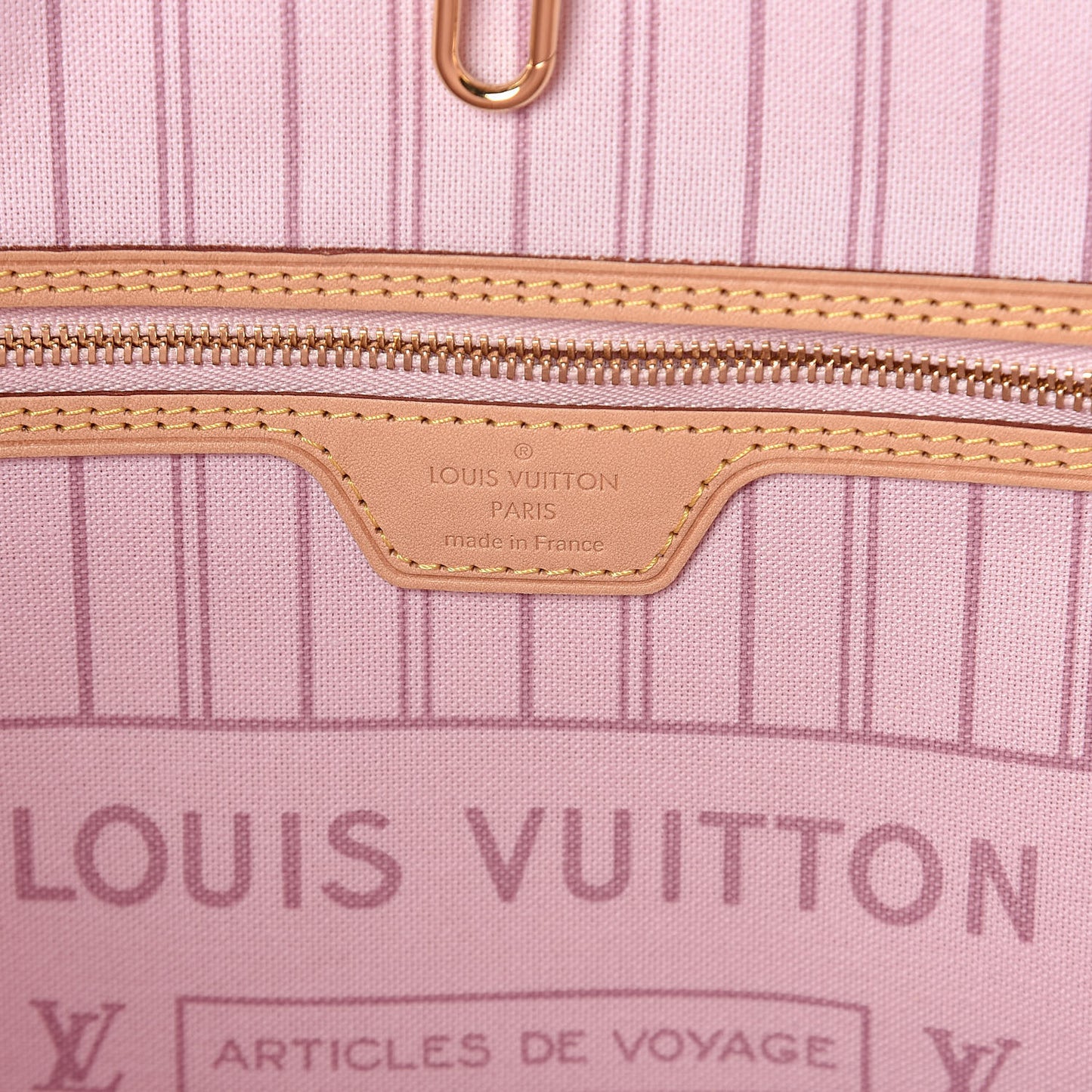 Monogram Maui V Neverfull MM Rose Ballerine