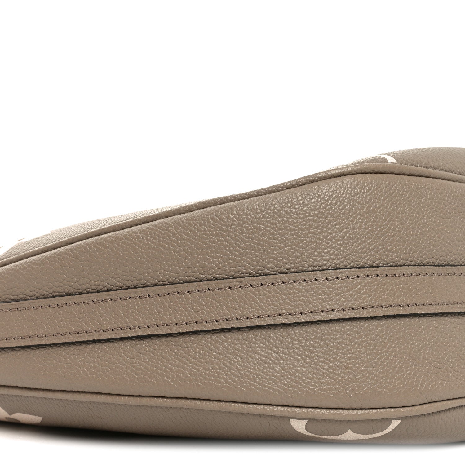Louis Vuitton Empreinte Monogram Giant Loop Hobo Dove Gray Cream 9 of 10