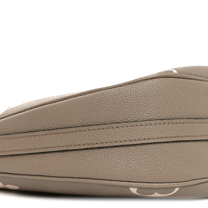 Louis Vuitton Empreinte Monogram Giant Loop Hobo Dove Gray Cream 9 of 10