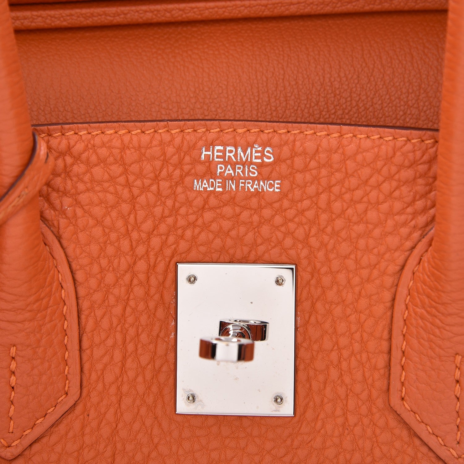 Hermes Togo Birkin 35 Orange 21 of 37