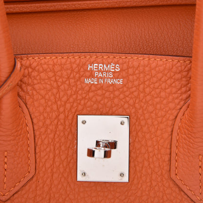 Hermes Togo Birkin 35 Orange 21 of 37