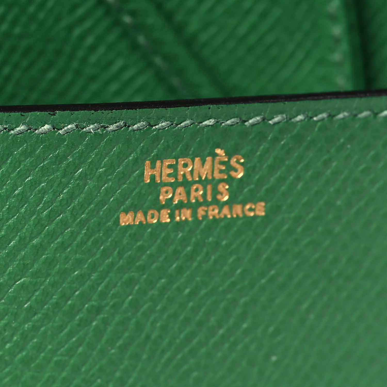 Hermes Courchevel Pochette Green Belt Bag Vert Bengale 6 of 13