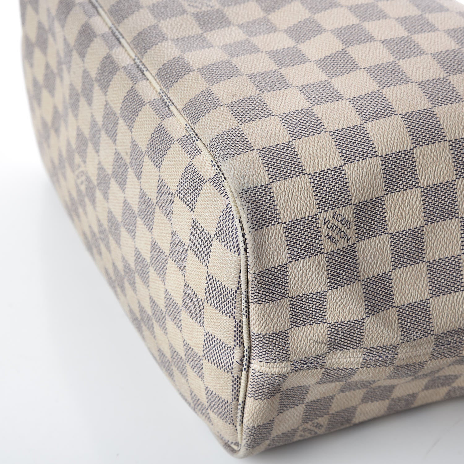 Louis Vuitton Damier Azur Neverfull MM 15 of 27