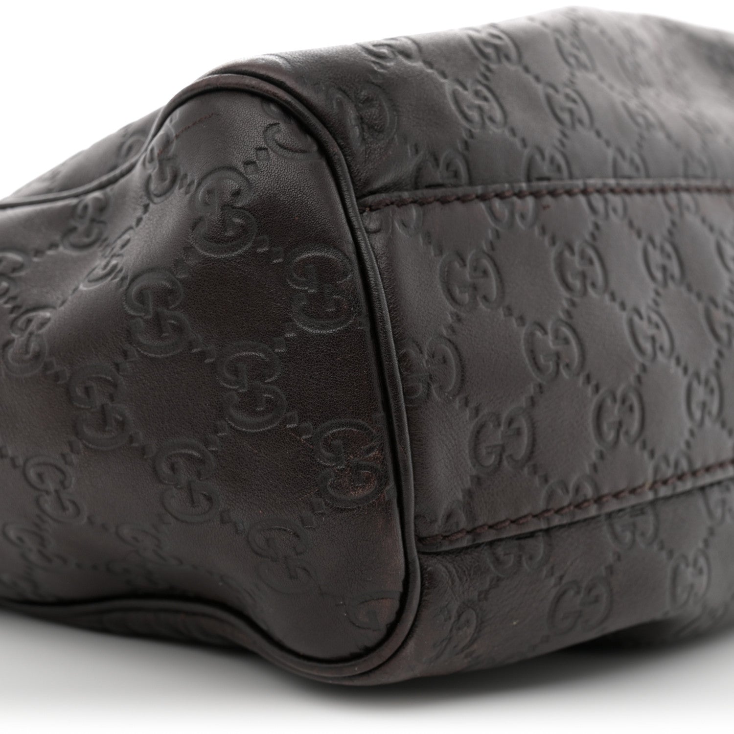 Gucci Guccissima Medium Sukey Tote Chocolate 9 of 20