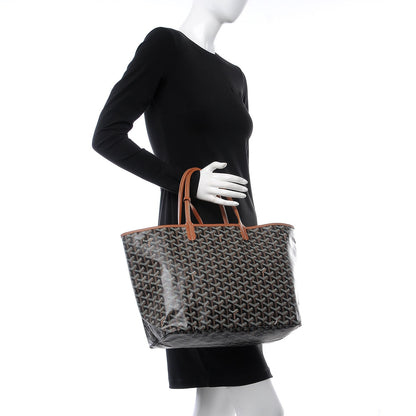 Goyard Goyardine Saint Louis PM Black Gold 2 of 7