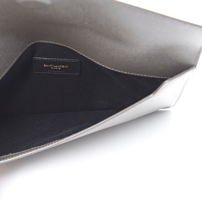 Saint Laurent Grain De Poudre Uptown Pouch Pebble 4 of 7