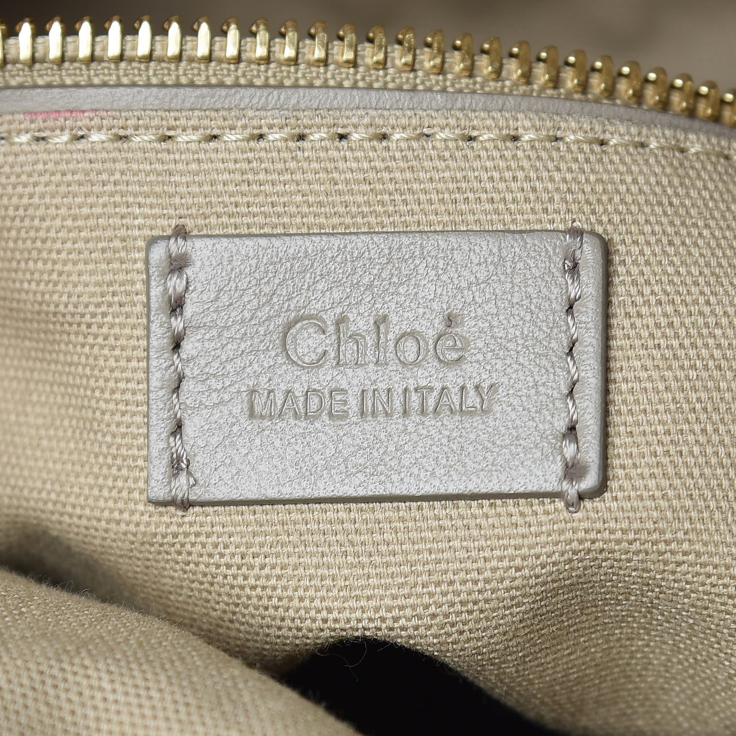 Chloe Smooth Calfskin Small Roy Bucket Bag Motty Grey 6 of 11