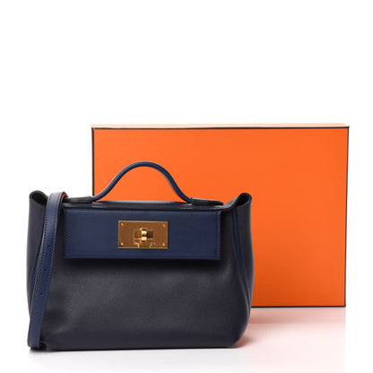 Hermes Evercolor Swift 24/24 21 Bleu Nuit Bleu Navy 12 of 12