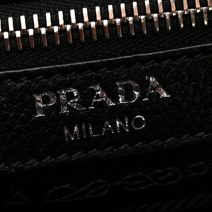 Prada Vitello Daino Bucket Bag Black 6 of 10