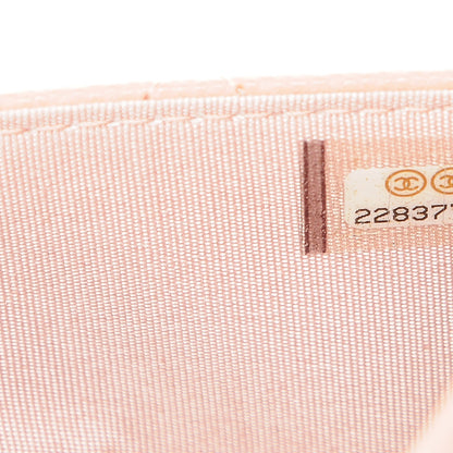 Chanel Caviar Quilted Golden Class Wallet On Chain WOC Pink 8 of 9