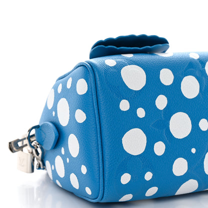 Louis Vuitton LV X YK Empreinte Speedy Bandouliere 20 Blue White 9 of 10