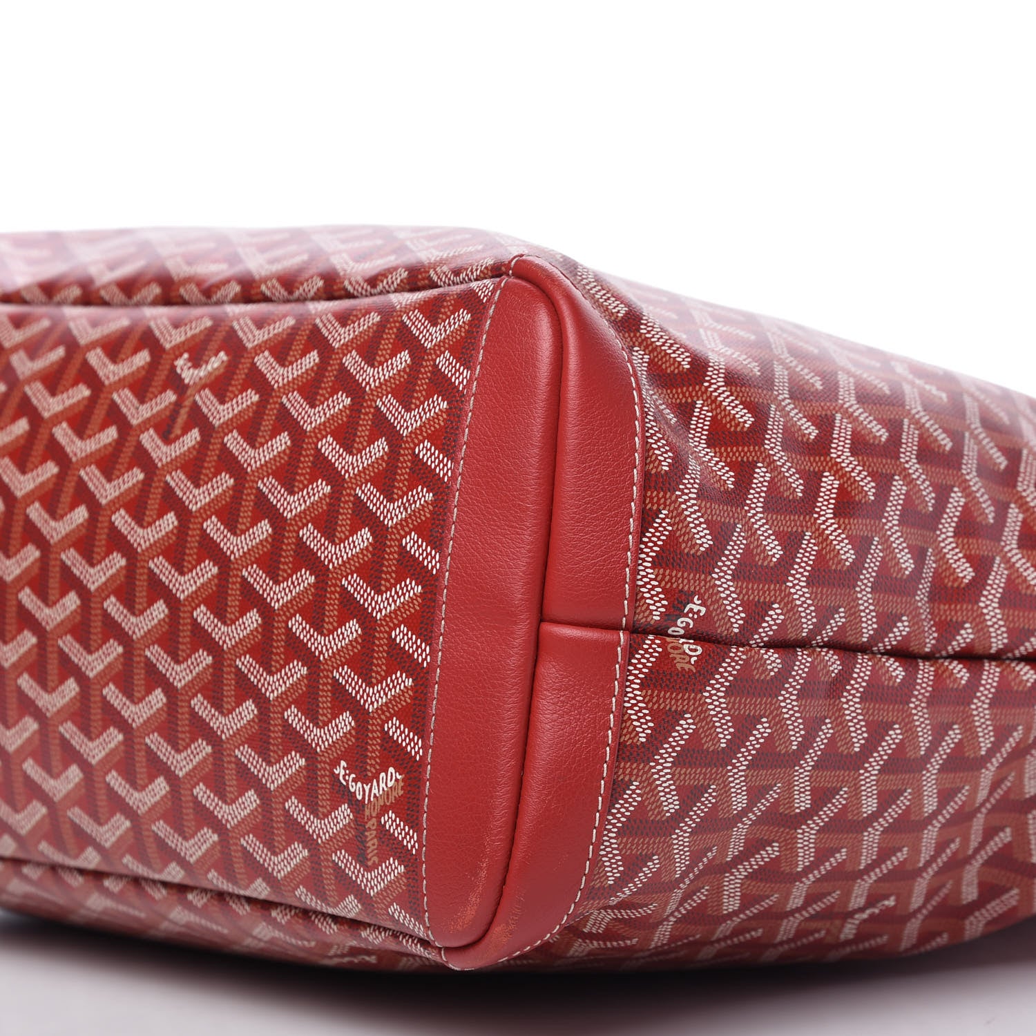Goyard Goyardine Artois MM Red 7 of 10
