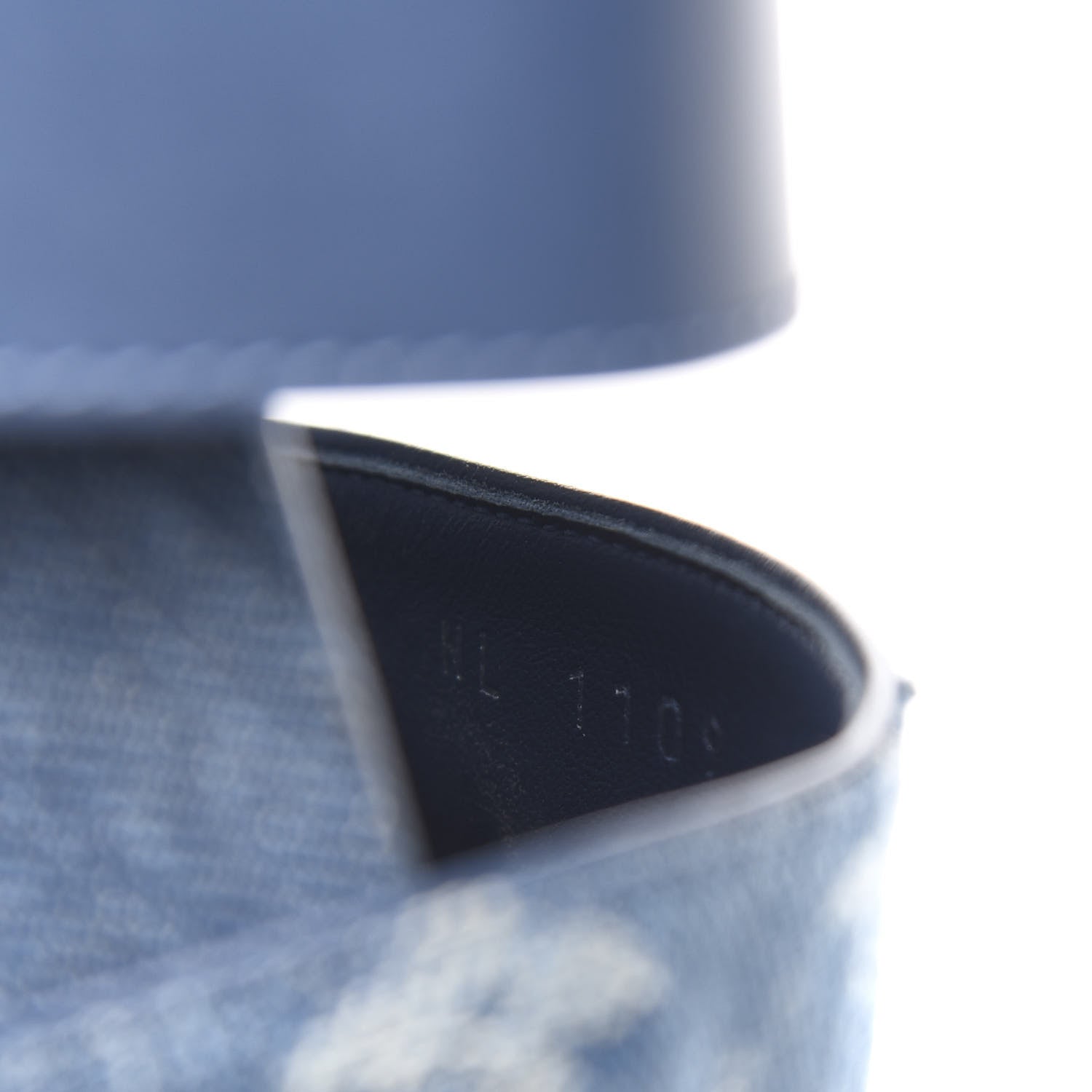 Louis Vuitton Monogram Denim Bom Dia Flat Mule Sandals 36 Blue 8 of 8