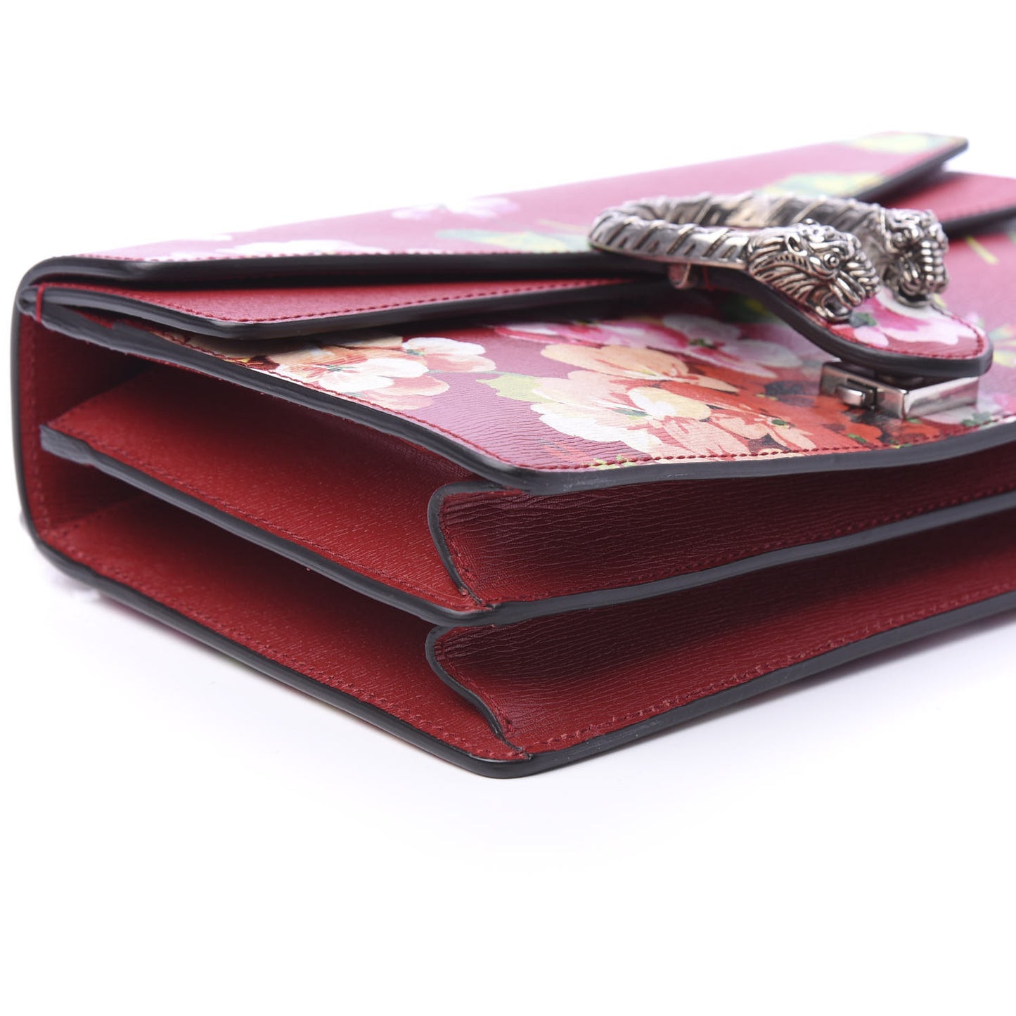 Calfskin Blooms Print Small Dionysus Shoulder Bag Romantic Cherry Multicolor