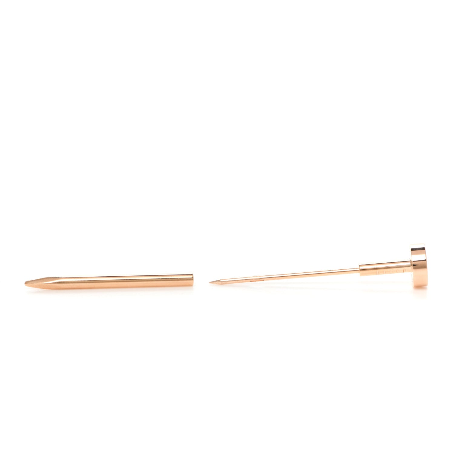 Cartier 18K Pink Gold Small Juste Un Clou Tie Pin 5 of 7